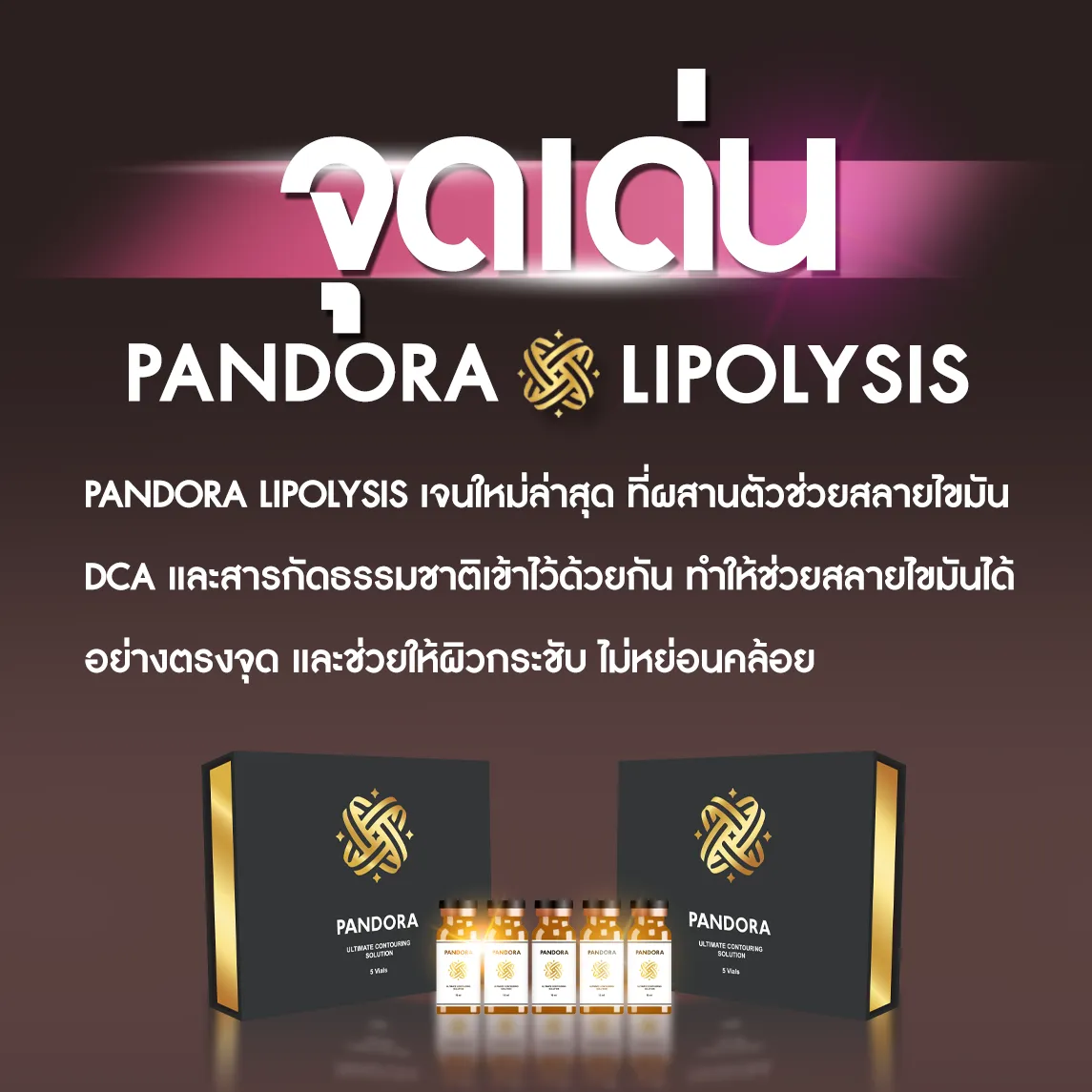 จุดเด่นของ Pandora Fat