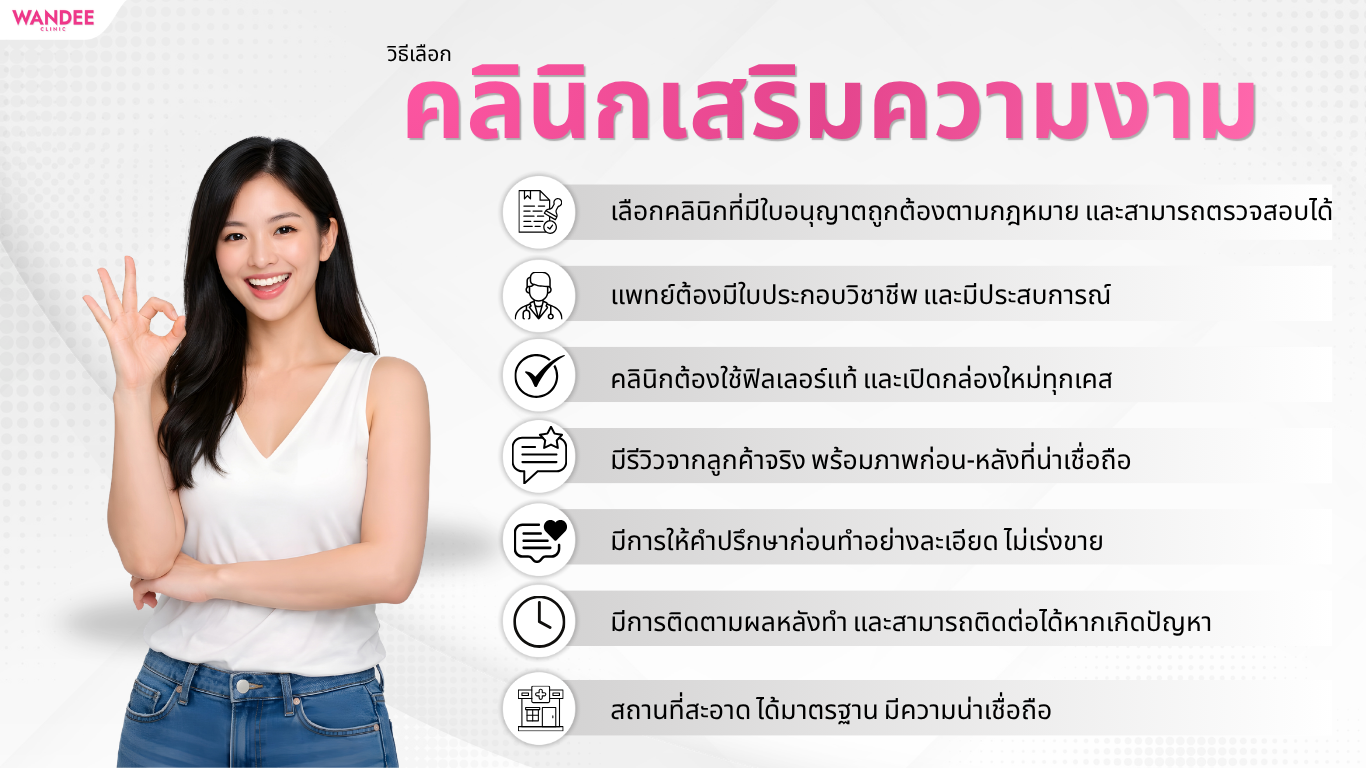 วิธีเลือกคลินิกฉีด Theraset โคราช ให้ปลอดภัยและได้มาตรฐาน
